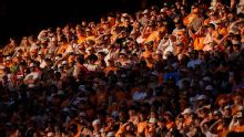 Tennessee fined $500K after fans storm field following Alabama win