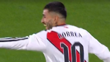 Ángel Correa aprovechó un error de Belgrano y marcó el segundo gol para River
