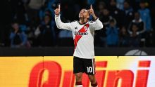 Ángel Correa aprovechó un error de Belgrano y marcó el segundo gol para River