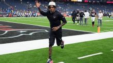 Texans WR Tank Dell to play Sunday in 1st game since major 2024 knee injury