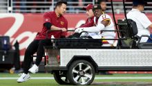 Commanders WR Terry McLaurin has torn patellar tendon, ending his season