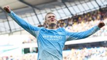 Erling Haaland tiene un mejor ritmo en Champions que Messi y Cristiano