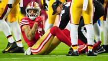 Mike Evans sale por lesión en el Commanders vs. 49ers