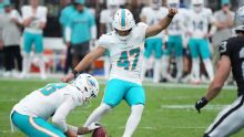 Sources: Dolphins release Riley Patterson amid problems defending kickoffs