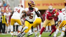 Commanders' Quinn, Daniels discuss QB's throwaway on fourth-down play