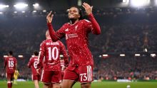 Ngumoha sparks Liverpool's comeback Champions League win