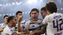 Miguel Merentiel selló una contra de Boca y puso el segundo ante Vasco da Gama