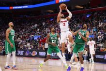 Pistons kick off season vs. Celtics with NBA's largest opening day comeback