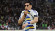 Miguel Merentiel escala entre los uruguayos con más goles en la historia de Boca