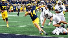 Michigan Wolverines QB Tommy Carr has 'poise' that's 'second to none'