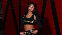 Angel Reese tops fashionable arrivals ahead of Game 3 of WNBA Finals