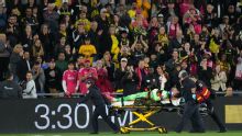 St. Louis GK Bürki stretchered off after collision in Open Cup final