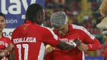 Santa Fe recuperó terreno en la Liga BetPlay: doblete de Fagúndez ante Jaguares