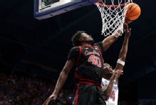 Louisville's Flory Bidunga unbothered by Kansas fans' chants in exhibition