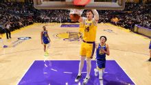 NBA: ¿Cómo fue el debut de Walker Kessler con los Lakers?