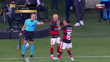 Giorgian De Arrascaeta volvió a jugar en Flamengo tras su lesión de muñeca