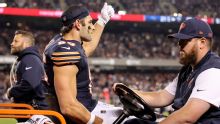 Bears TE Cole Kmet out for season after knee injury vs. Patriots