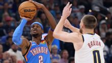 Termina la racha récord de 20 puntos de SGA en victoria de OKC sobre Denver