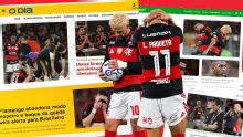 "Papelón" y "castigo justo": la reacción de la prensa brasileña tras la eliminación de Flamengo vs. Estudiantes