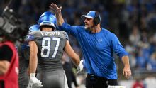 Lions' Dan Campbell downplays Sam LaPorta's contract comments