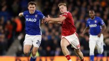 Ipswich earn draw with Forest as Delap misfires on return