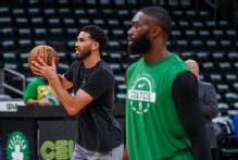 Jayson Tatum insists 'there's no beef' with Jaylen Brown in wake of trade