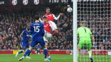 Arsenal's Konsa and Gabriel score to deny Everton