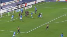 Chilena y golazo: Anguissa adelantó a Napoli vs. Roma