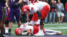Rutgers QB Ryan Lonergan exits with apparent head injury
