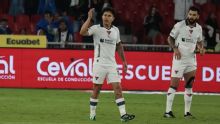 Jesús Pretell marcó un golazo en la derrota de Liga de Quito ante Macará
