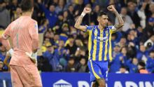 Ángel Di María aprovechó el pase de Ibarra y anotó su quinto gol en los últimos cinco partidos