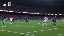 Blooper de Barcelona y gol de Mbappé para el 1-0 de Real Madrid por LaLiga