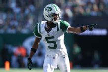 Jets' Garrett Wilson says sideline screaming wasn't directed at Geno Smith