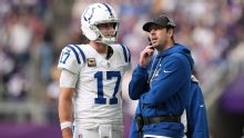 Colts' Shane Steichen says he's not considering benching QB Daniel Jones