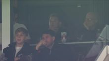 Visita de lujo: Gallardo fue al Monumental para ver a River contra Racing