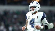 Cowboys handle Eagles on Javonte Williams' career night