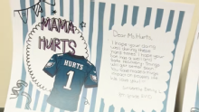 'You can overcome this': Students of Jalen Hurts' mom wrote get-well cards for QB