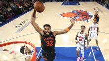 Los Knicks ganaron por primera vez y Portland frenó a los Lakers pese a los 41 de Doncic