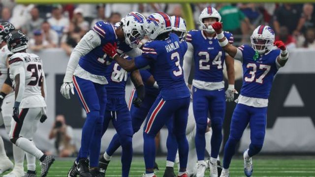 Greg Rousseau's sack saved the day for a struggling Buffalo Bills defense in the season opener against the Texans.