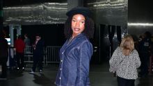 Kaila Charles tops fashionable arrivals ahead of Game 6 of WNBA Finals