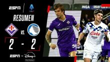 VIDEO: resumen de Fiorentina vs. Atalanta por la Serie A