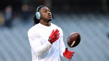 Patriots WR A.J. Brown (ankle, knee) listed as questionable
