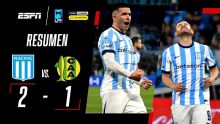 VIDEO: resumen de Racing vs. Aldosivi por la fecha 15 del Torneo Clausura