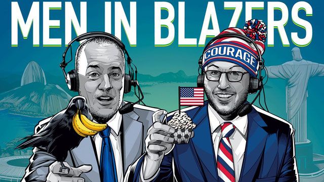 men in blazers show