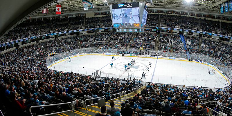 SAP Center at San Jose arena
