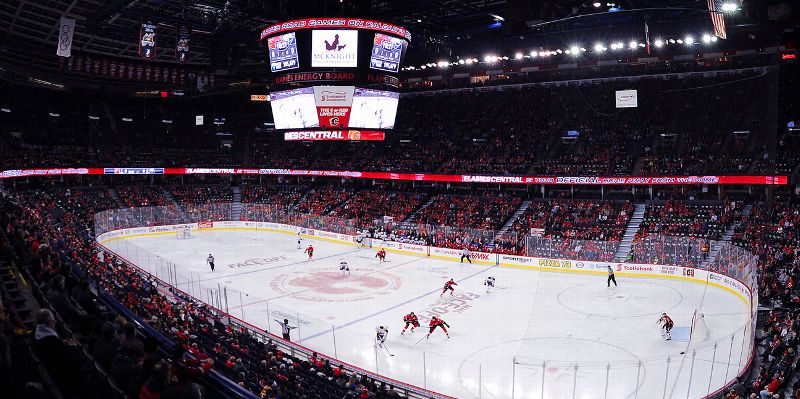 Scotiabank Saddledome arena