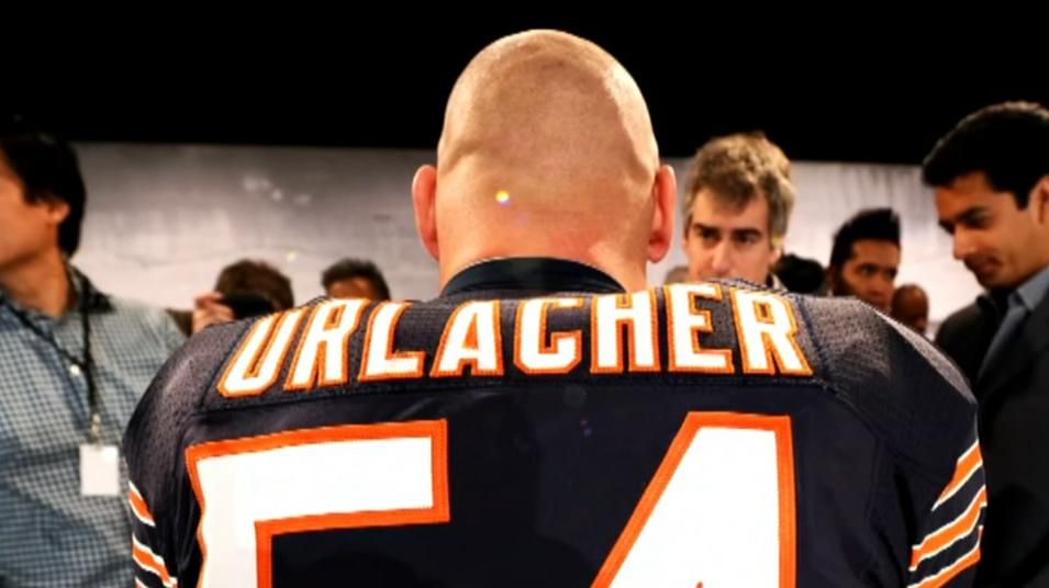 Collins packers The story behind Brian Urlacher's hair - ESPN Video