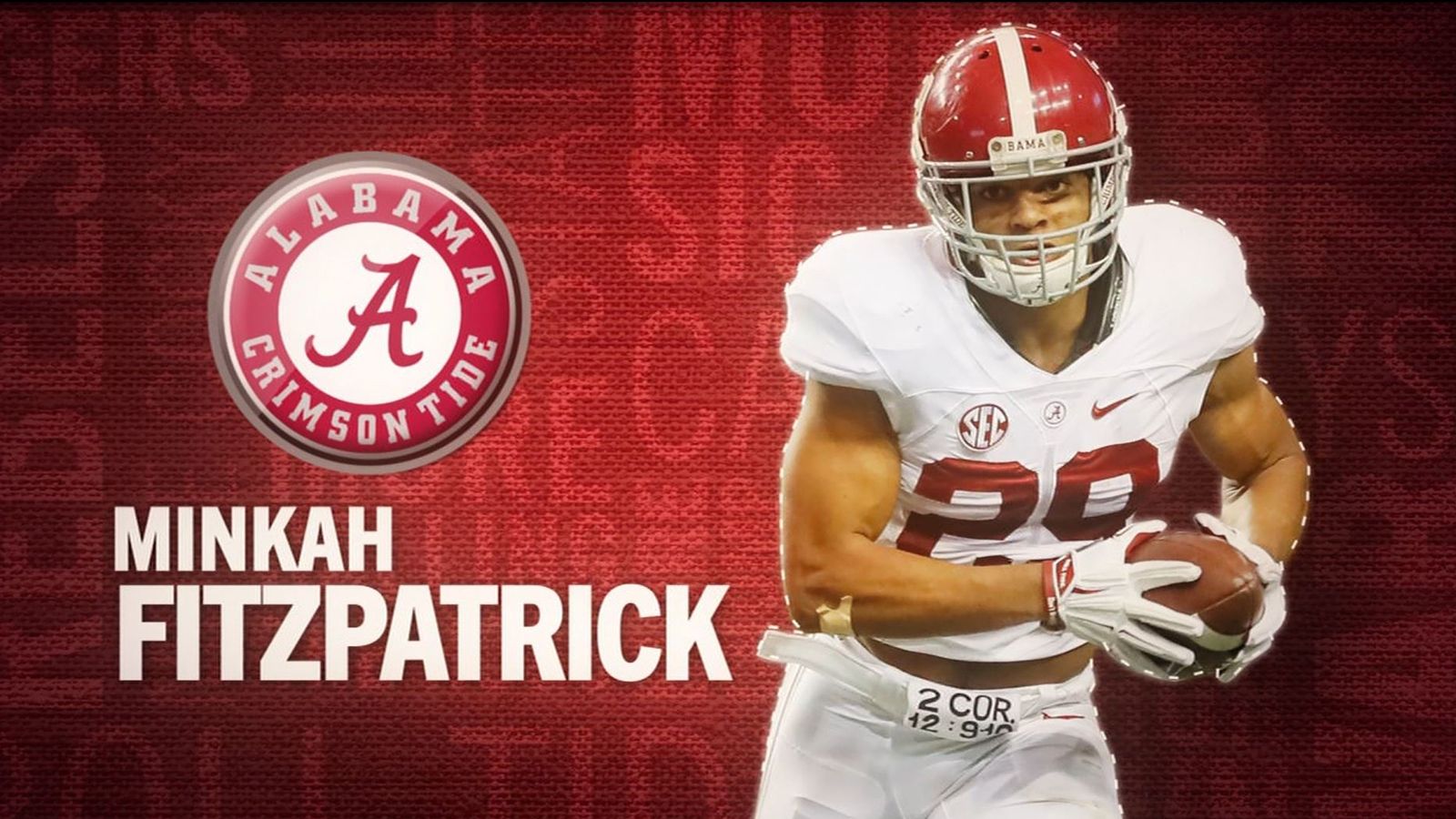 I am the SEC: Alabama's Minkah Fitzpatrick