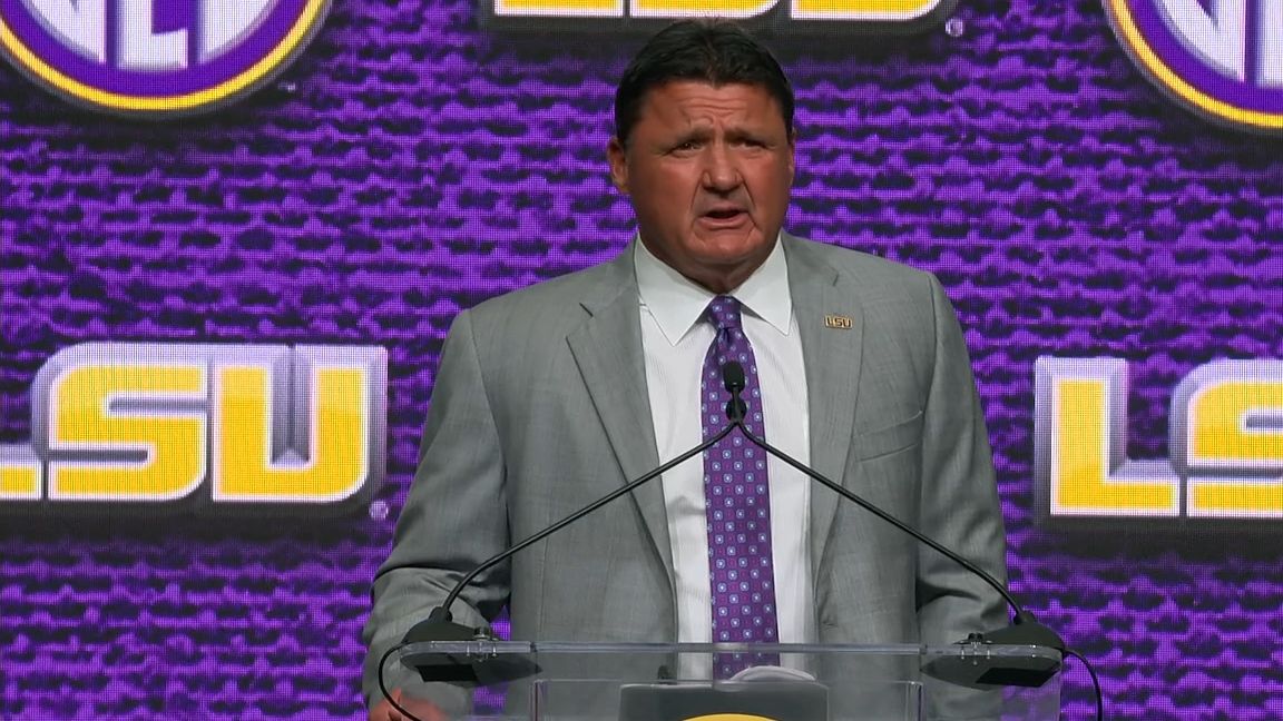 Coach Orgeron says Ensminger is 'the guy' for OC job