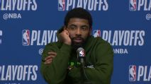 Kyrie shuts down free agency question